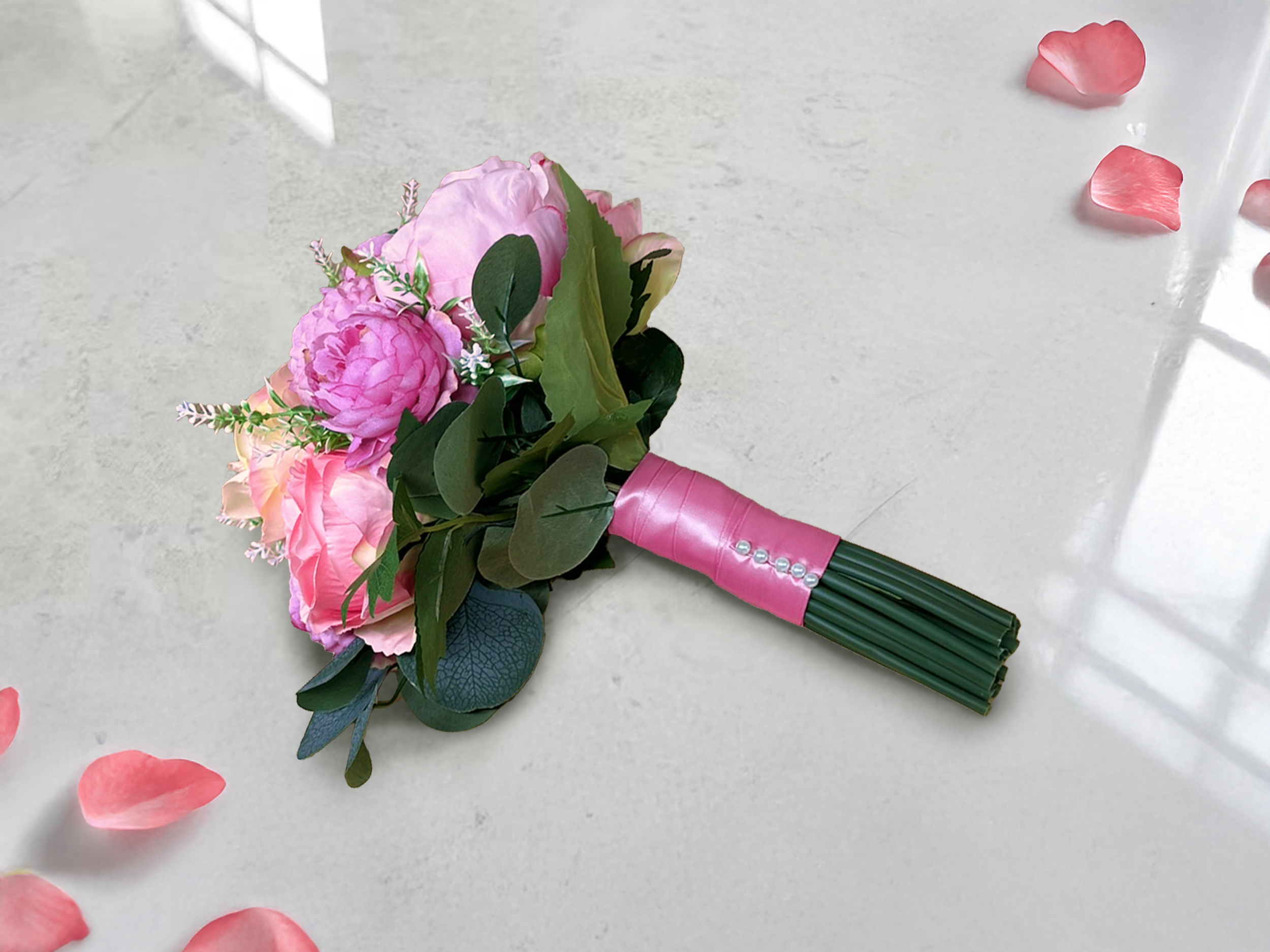 Peachy Pink Bridesmaid Angle 1 Solo.png