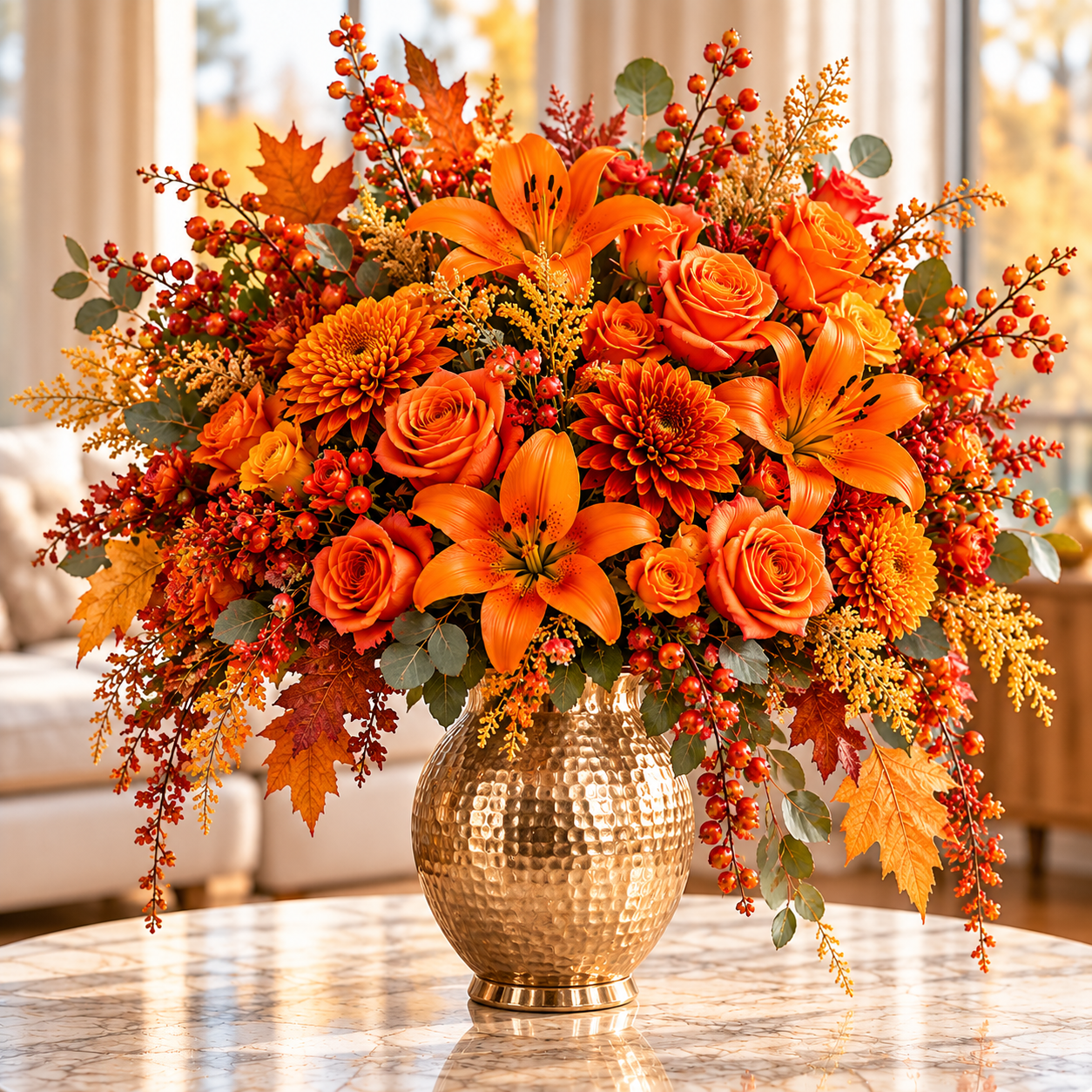 Golden Autumn Radiance