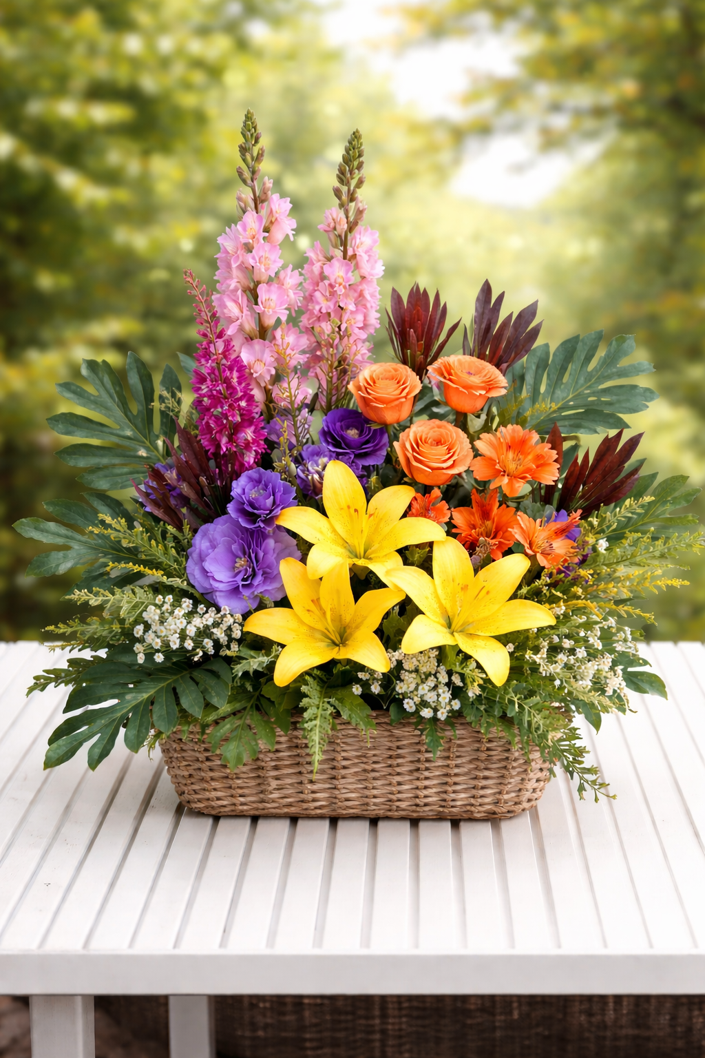 Vibrant floral arrangement in daylight.png