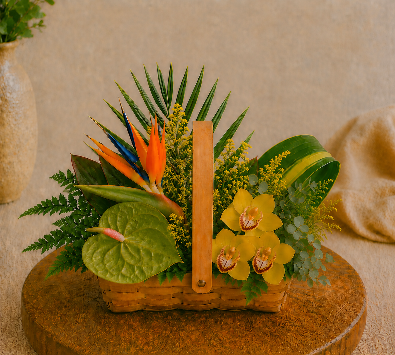 Palm Breeze Basket