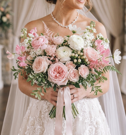 Blush Garden Romance Bridal Bouquet