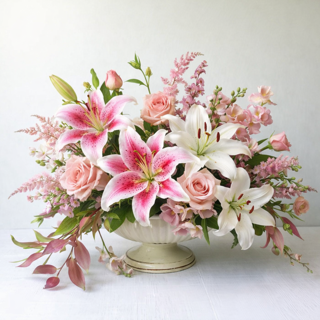 Elegant pink and white floral arrangement.png