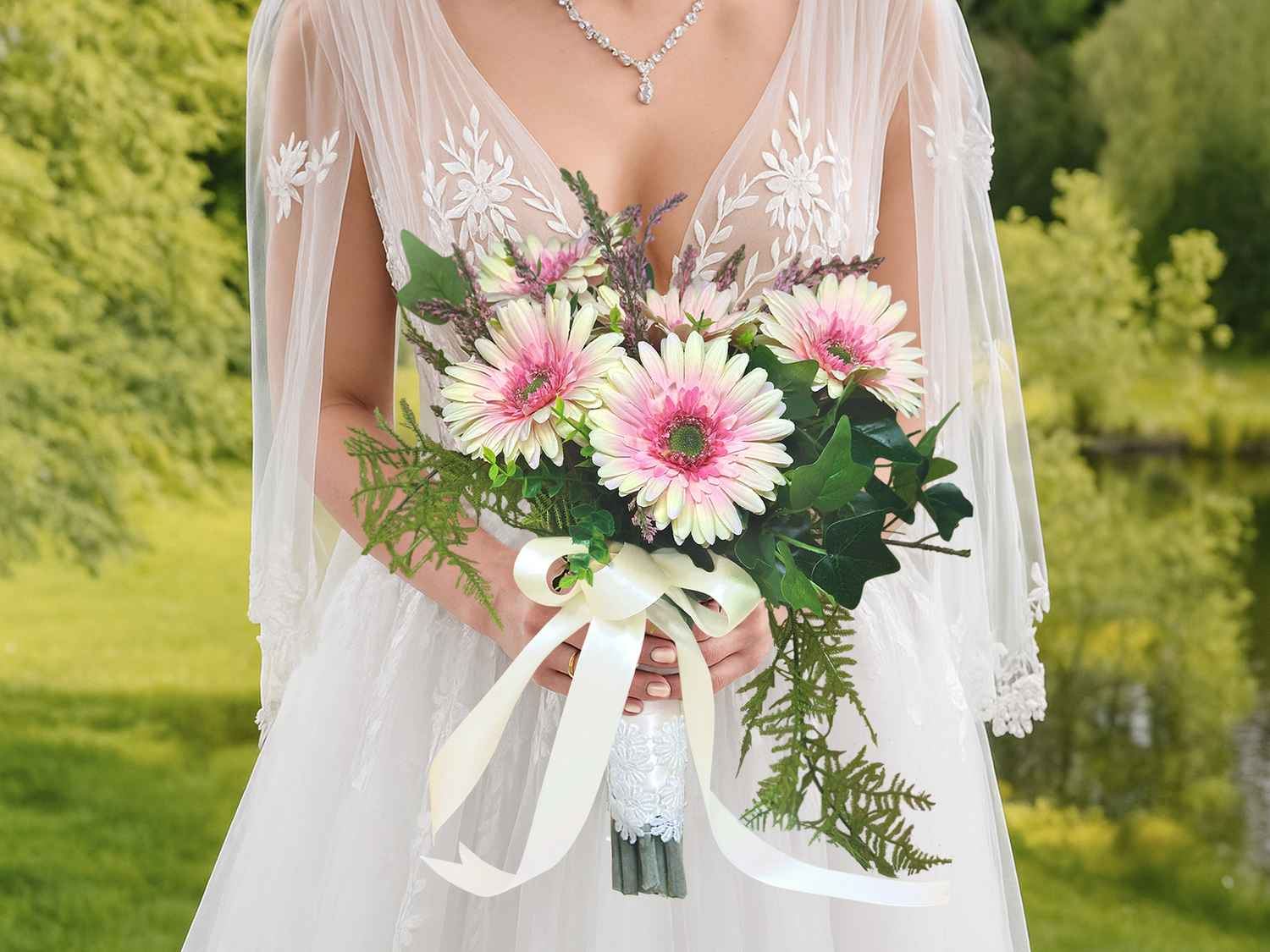 Chic Blush Bridal Bouquet