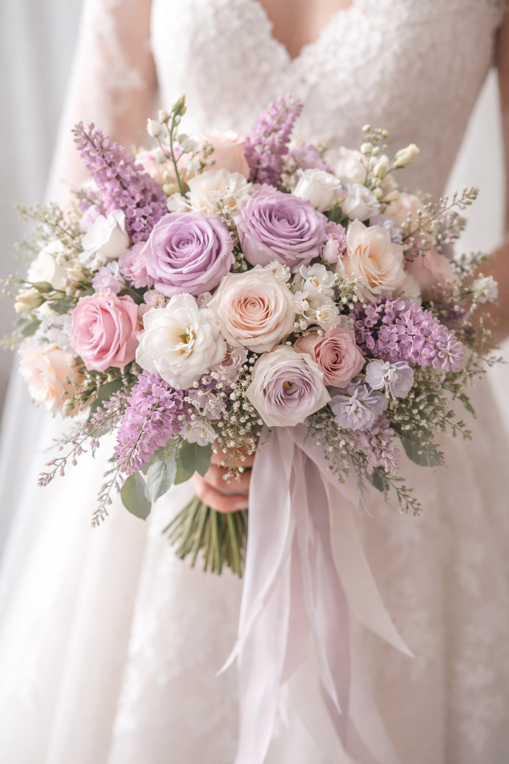 Lilac Haze Bridal bouquet