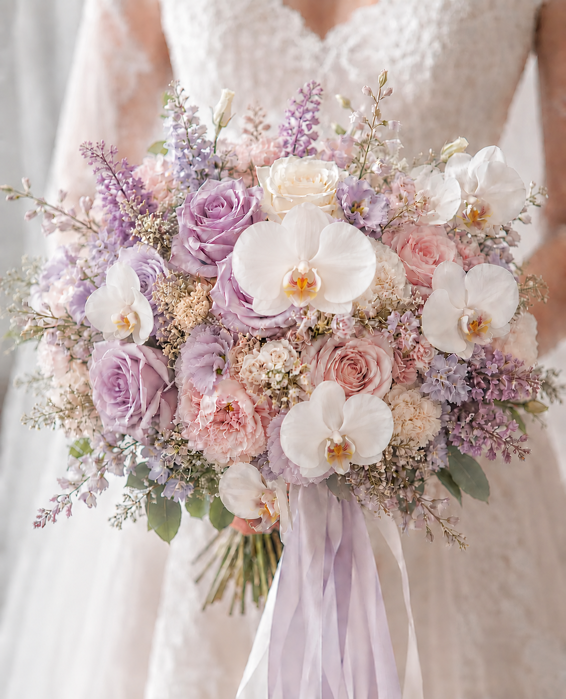 Lilac Haze Bridal bouquet