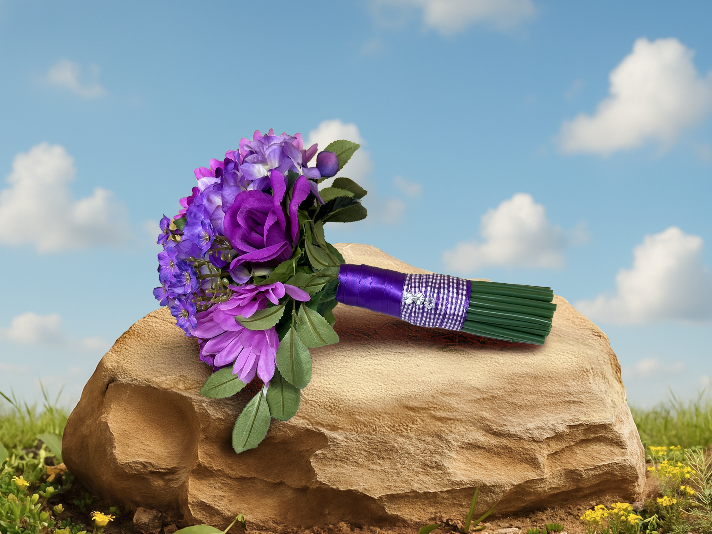 Royal Romance Bridesmaid's Bouquet