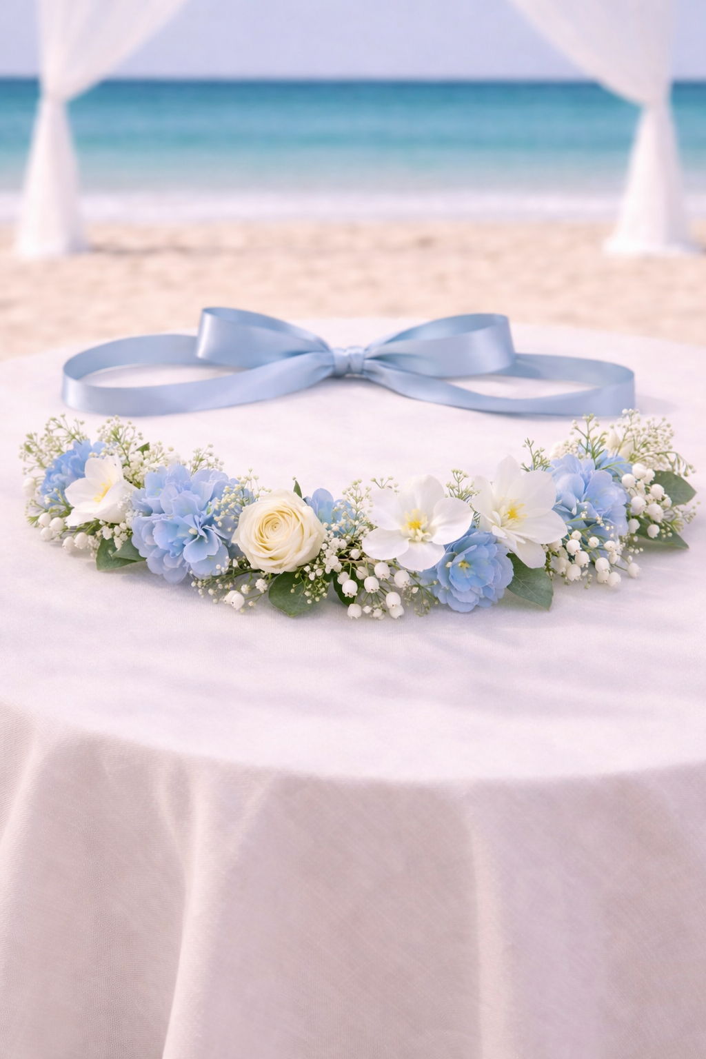 Sea Breeze Flower Crown