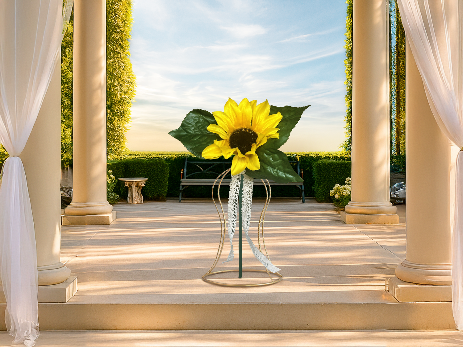 Radiance Galore Flower Girl Bouquet