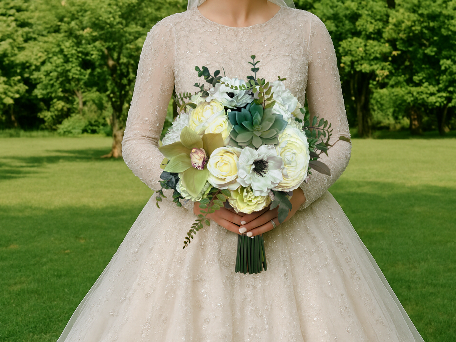 Botanical Vibes Bridal Bouquet