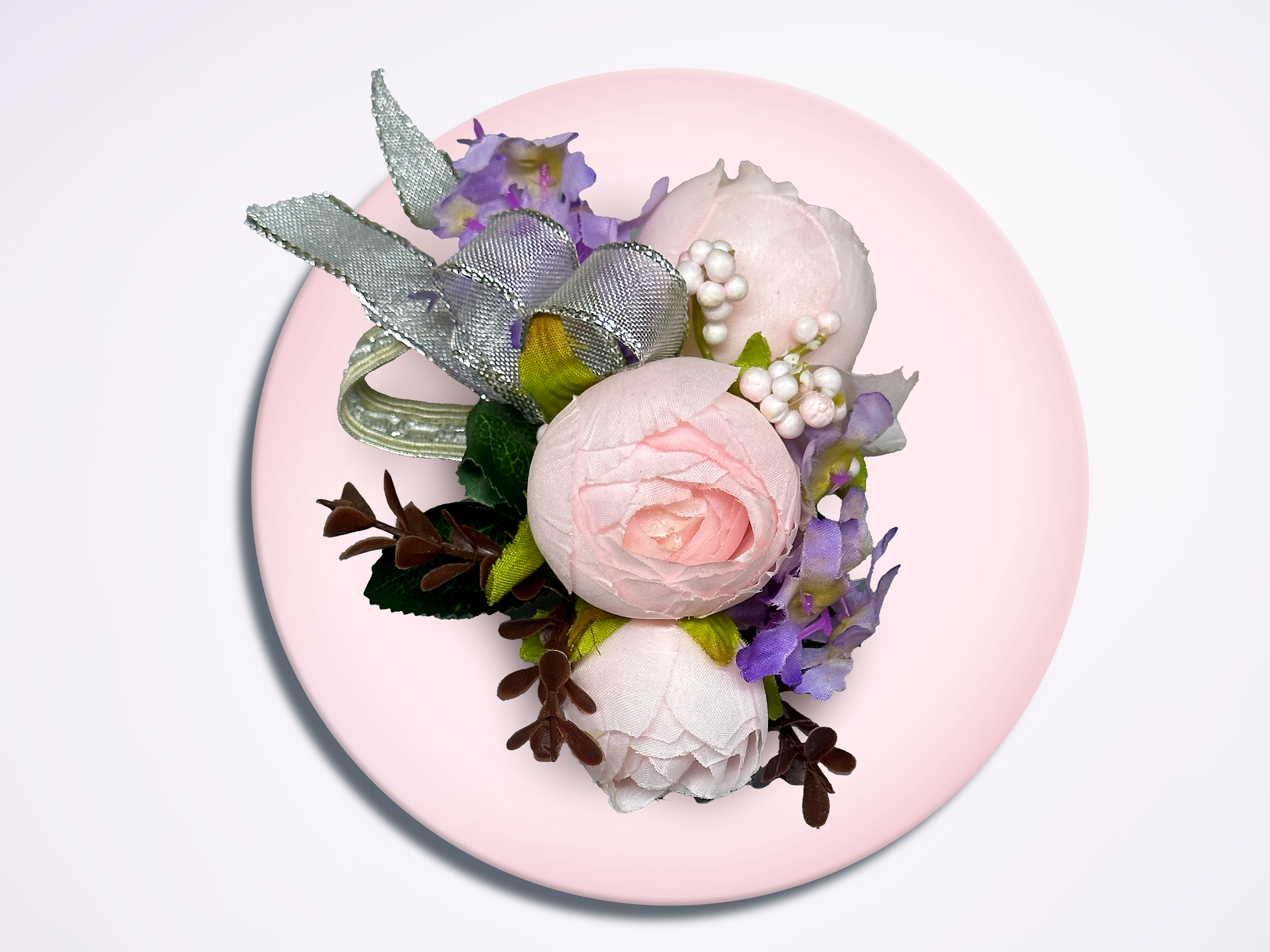 Blush pink and Silver Corsage - 1.png