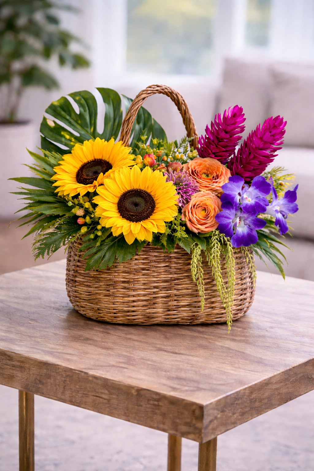 Summer Sunflower Arrangement