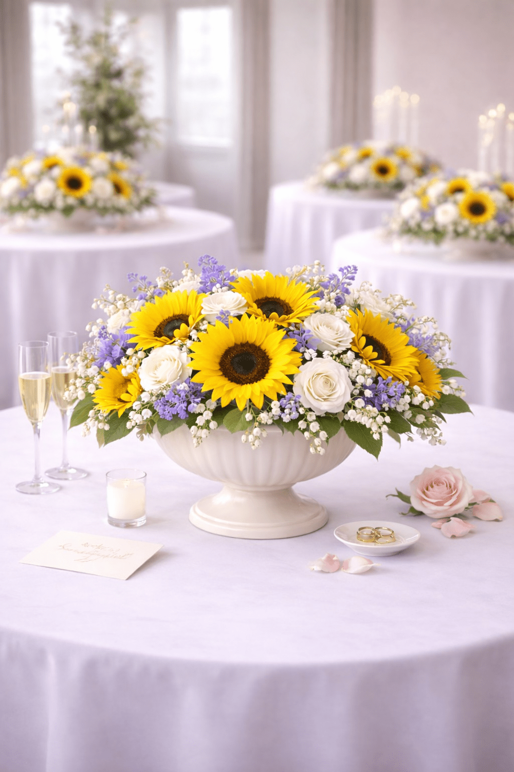 Radiance Galore centerpiece