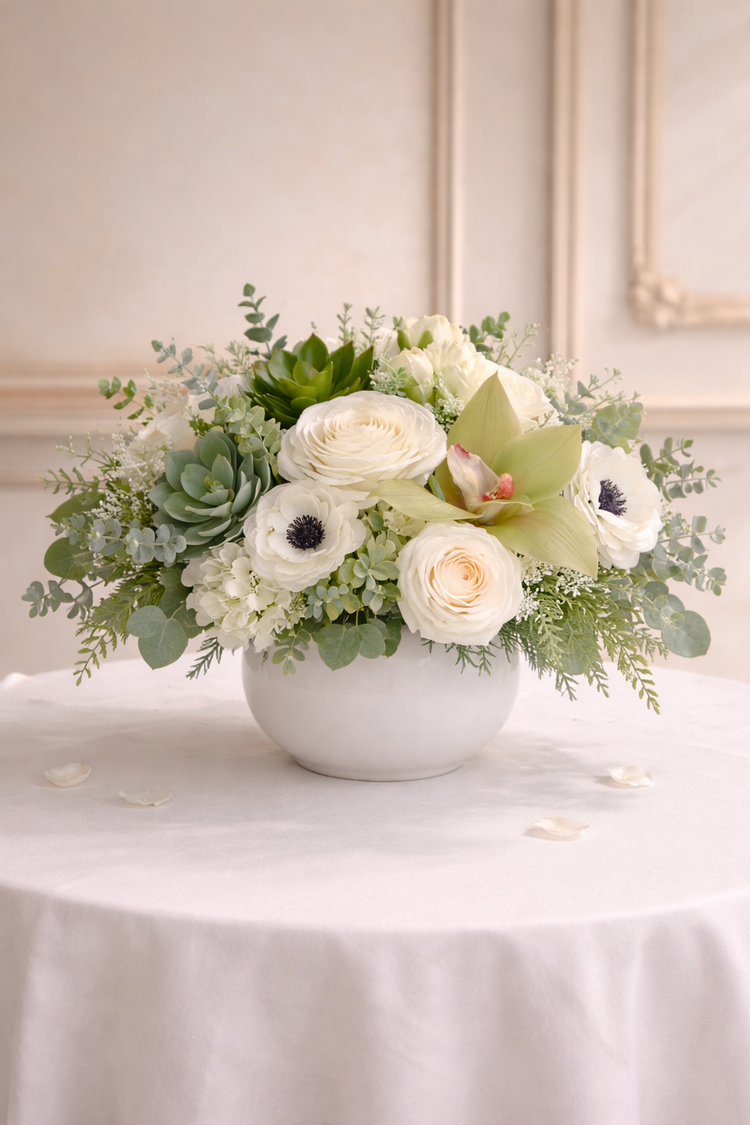 Botanical Vibes centerpiece