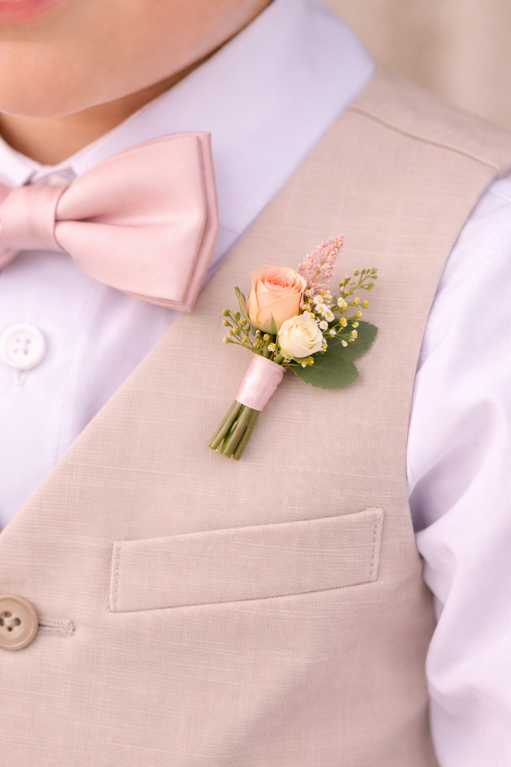 The Gazer Page boy Boutonniere