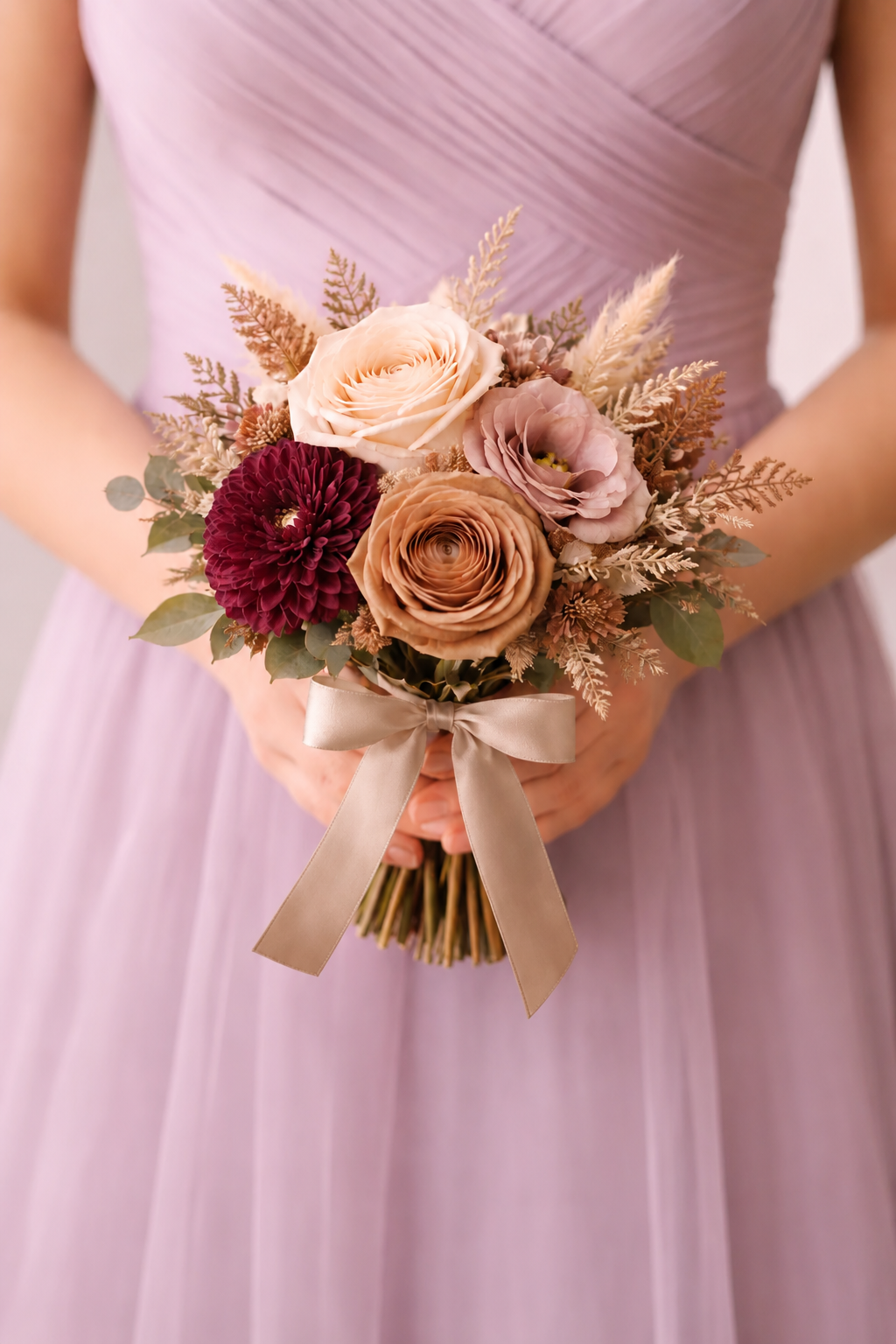 Coffee and Wine Bridesmaid / Maid of Honor Bouquet