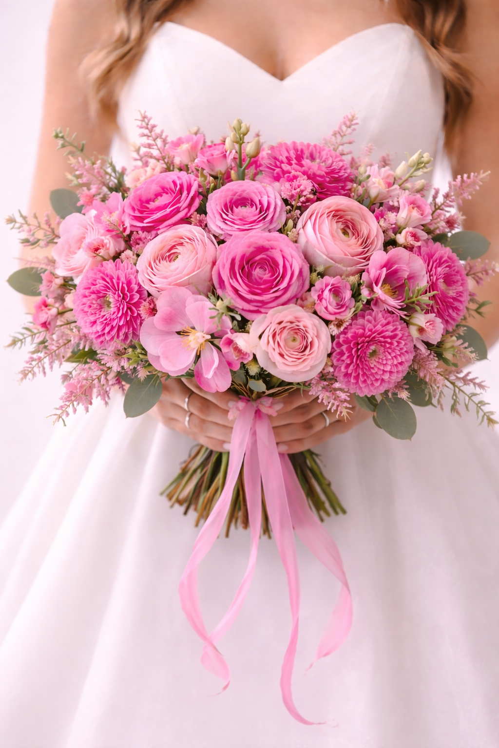 Pink Eclat Bridal Bouquet