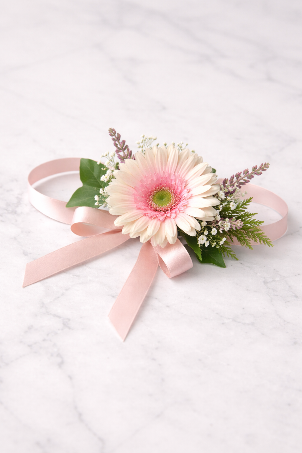 Chic Blush Corsage