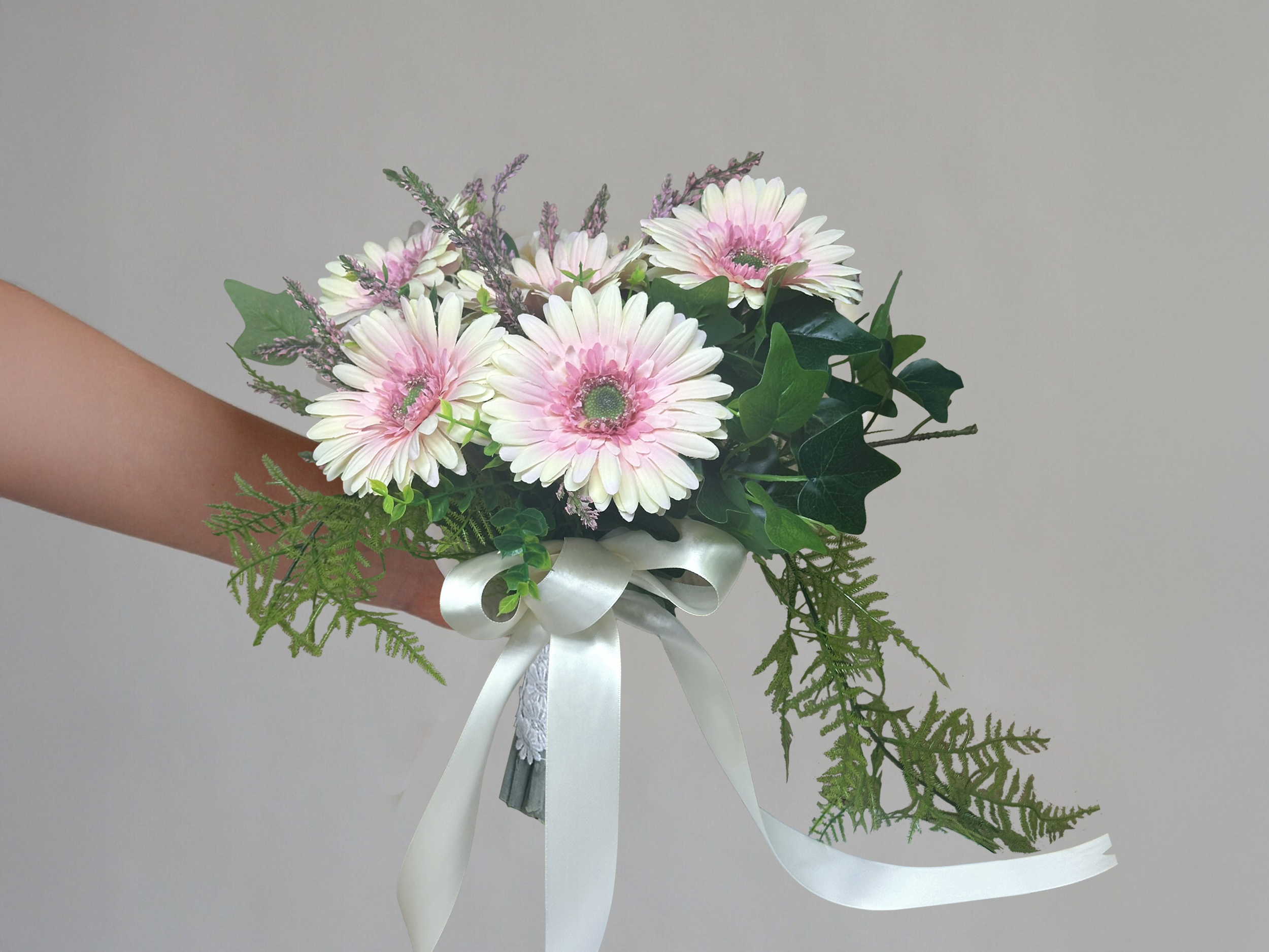 Pink Gerber Bride Bouquet.png