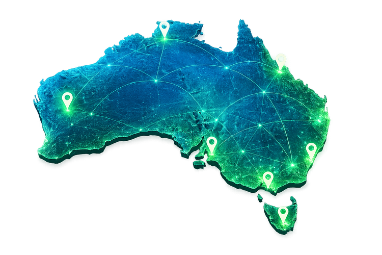 Australia Coverage Map