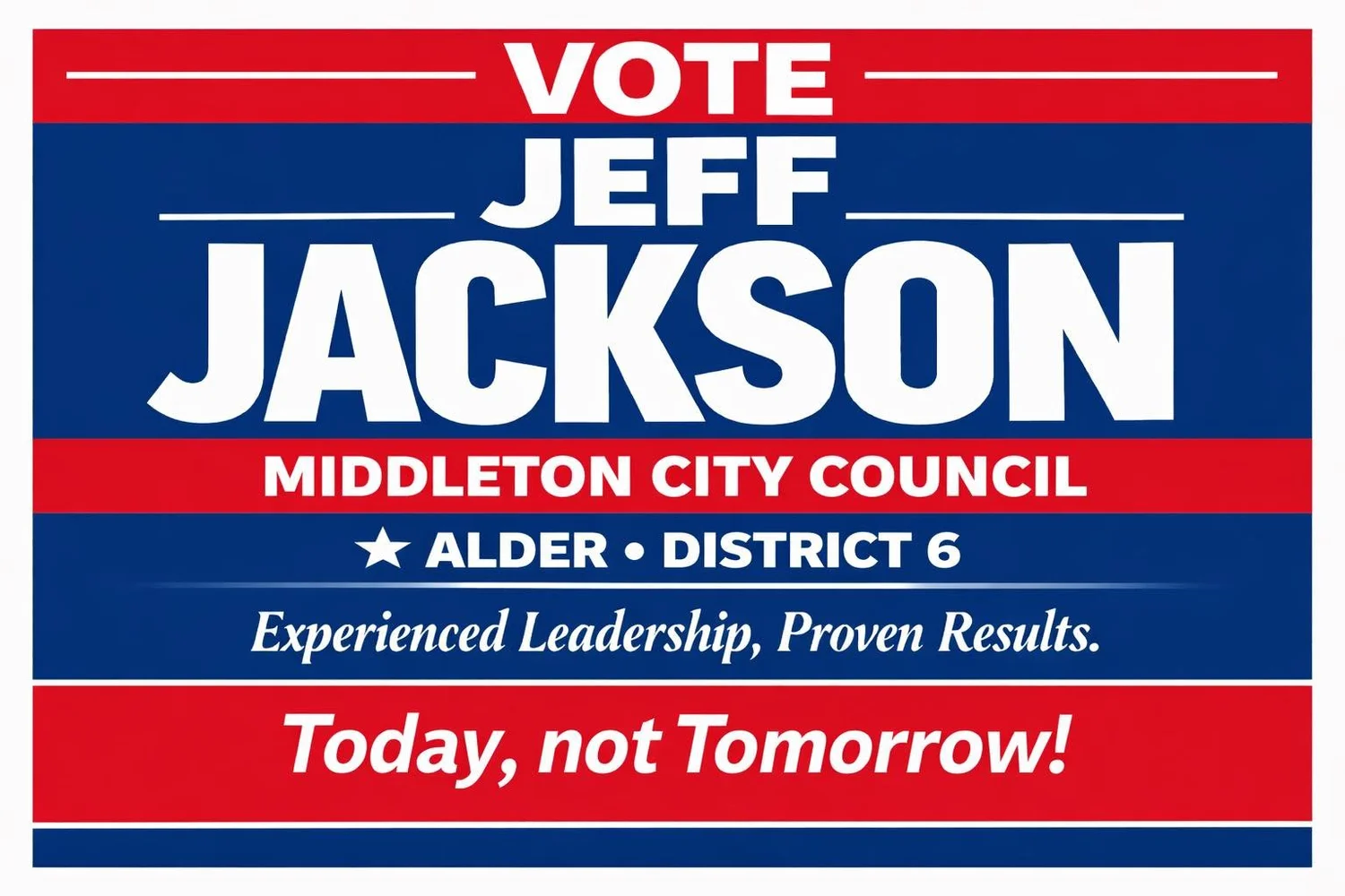 Jeff Jackson for Middleton