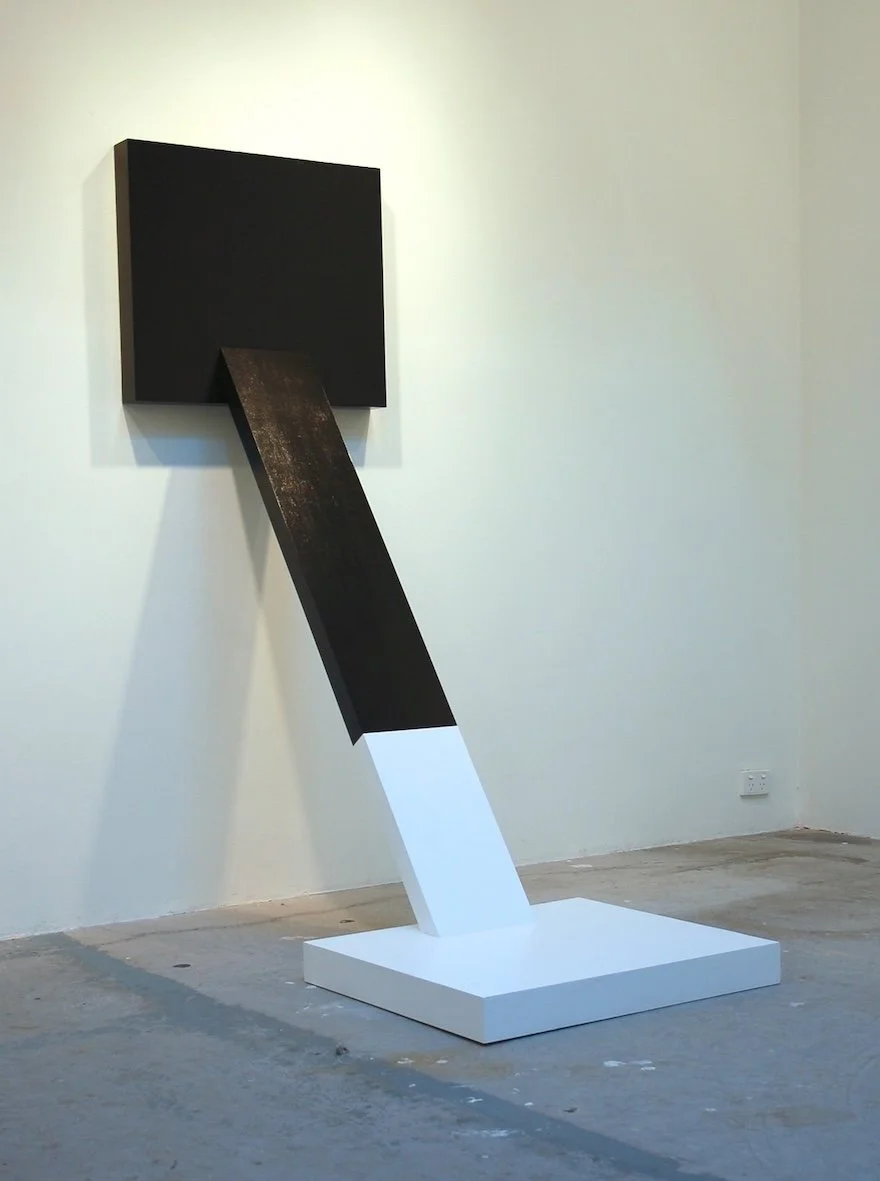 Slope, 2005
Acrylic on plywood, approx. 1.8m x 60cm