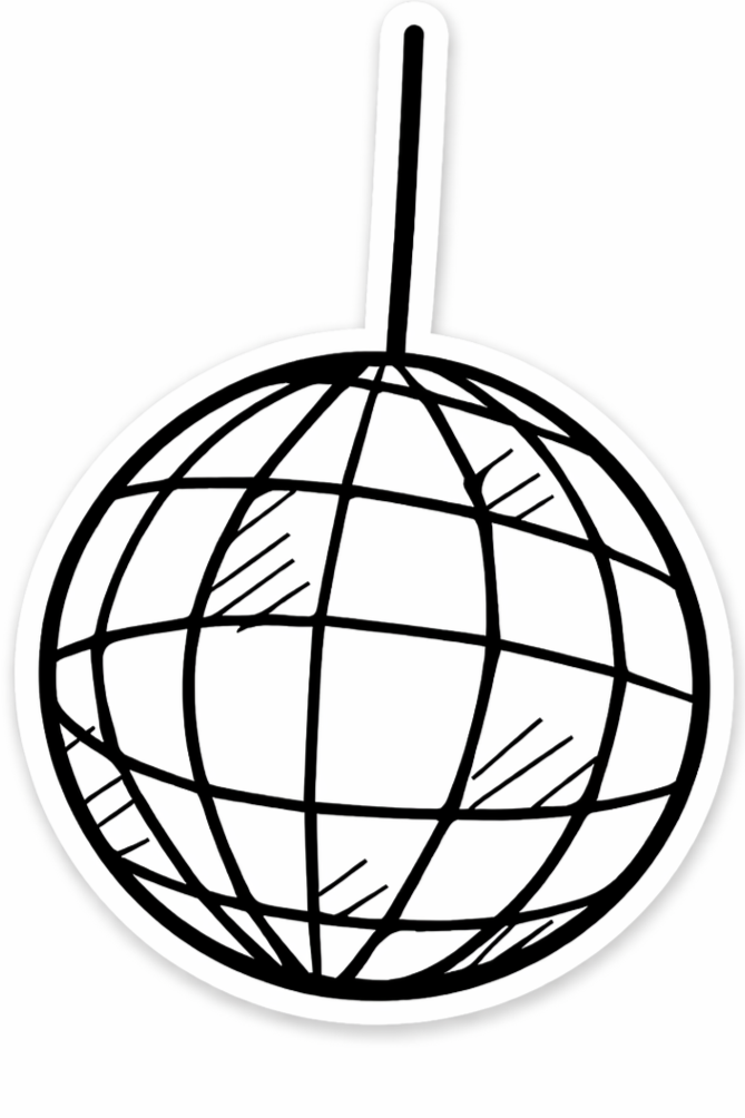 Black+and+white+disco+ball+illustration.png