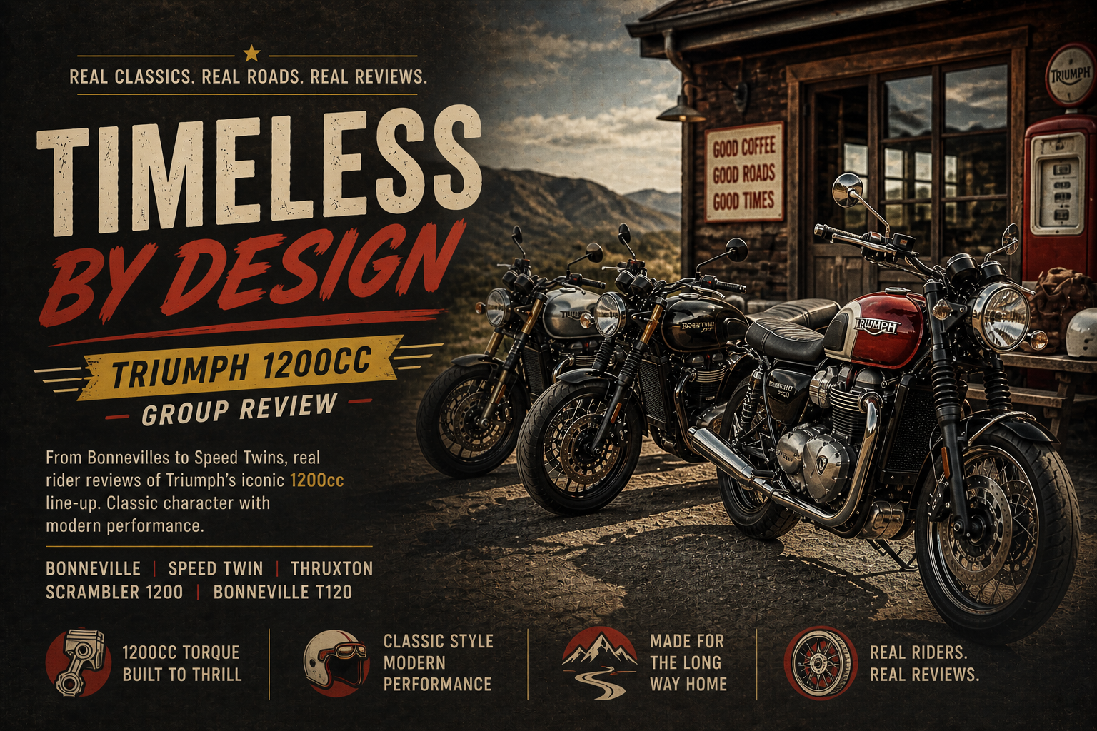 Timeless by Design: Triumph 1200 Group Reviews