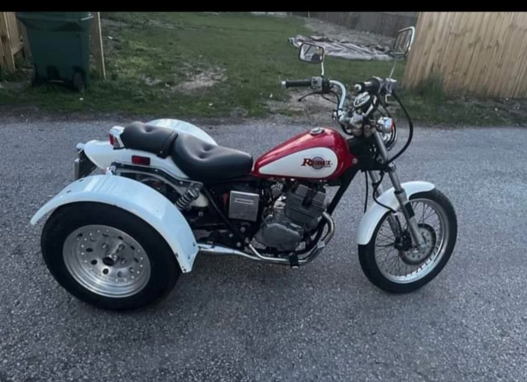 Honda Rebel 250 Trike Conversion