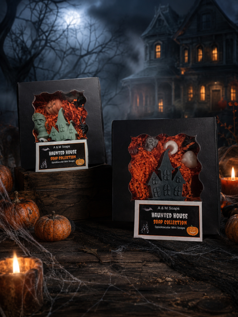 👻 Haunted House Soap Collection 🏚️🎃