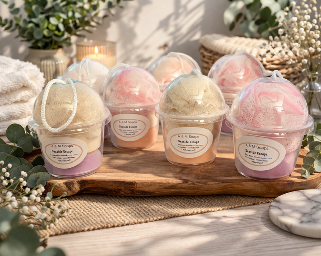 Ice Cream Soap Cups