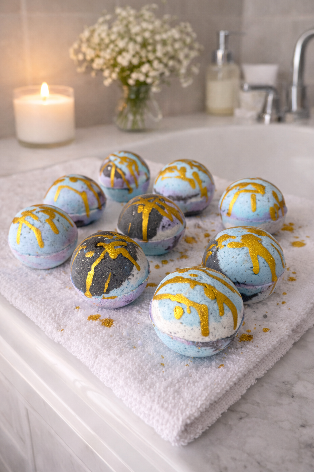 Citrus Bliss Bath Bombs