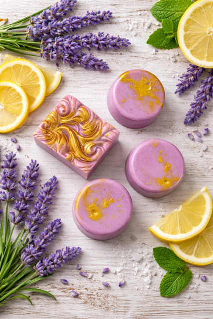 Honey Lemon Lavender Soap