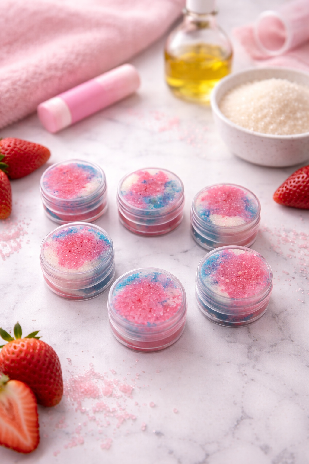 Cotton Candy Lip Scrub
