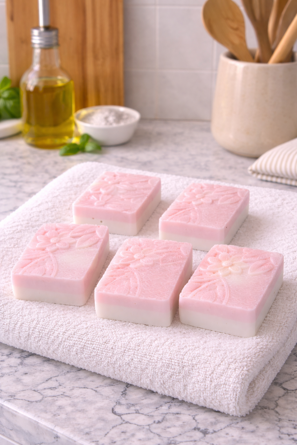 Marshmallow Soap Bars