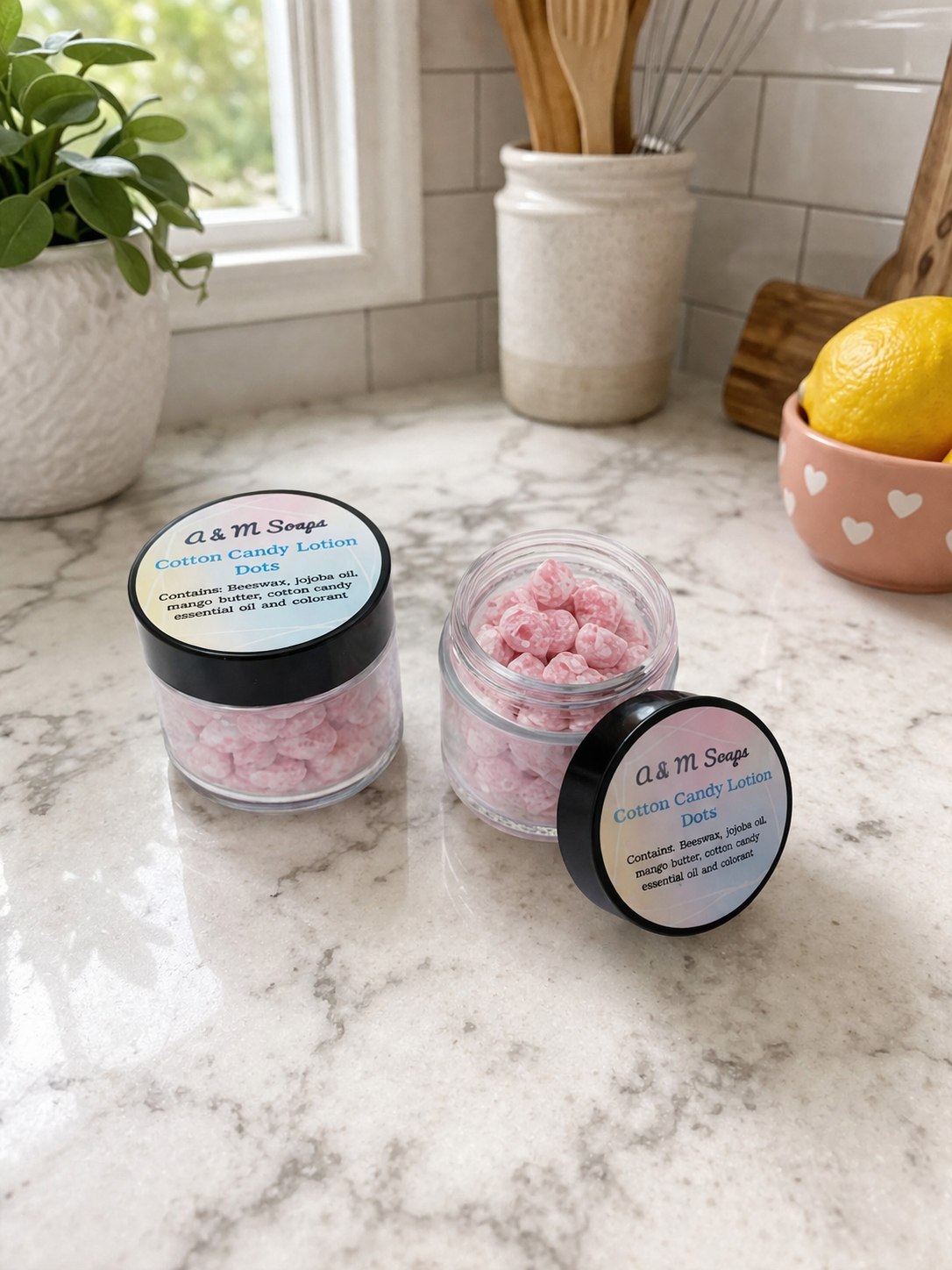 Cotton Candy Lotion Dots