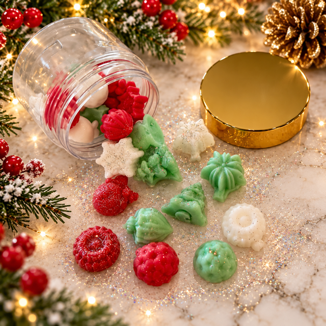 🎄 Mini Pine Soap Dots – A Little Touch of Christmas Magic! 🎄