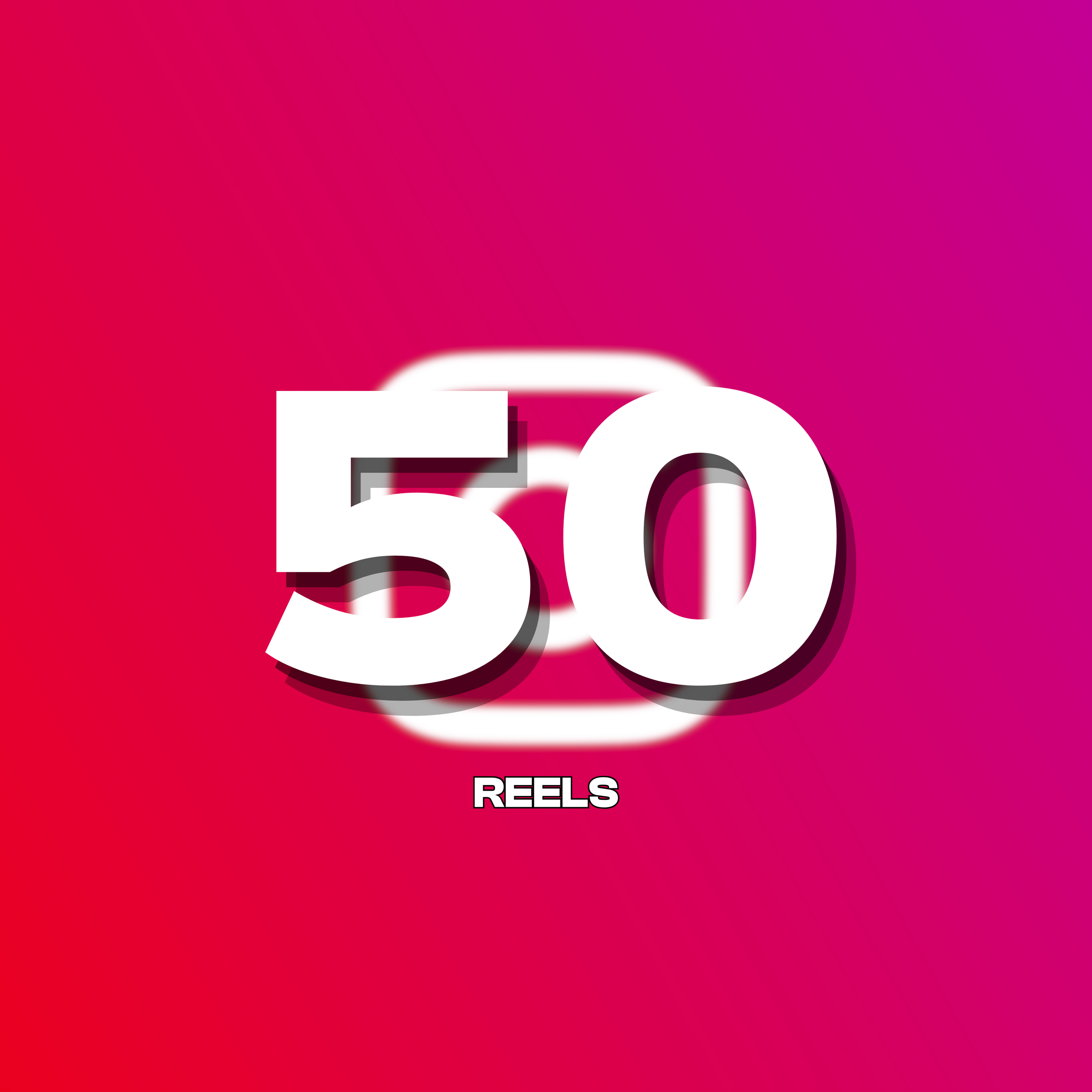 Social Seeding — 50 Reels