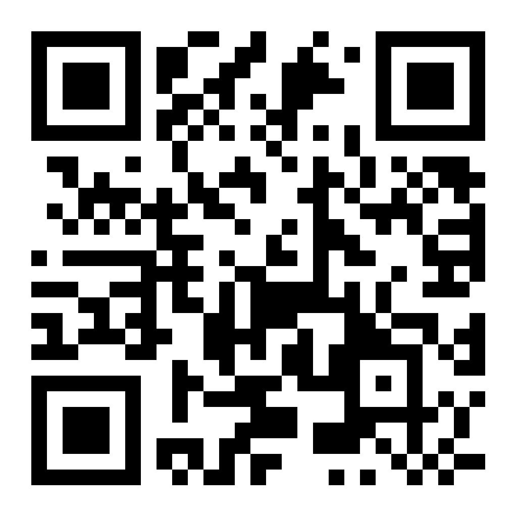 A QR code on a white background.