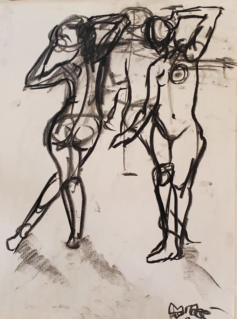 Untitled, Charcoal , 2023