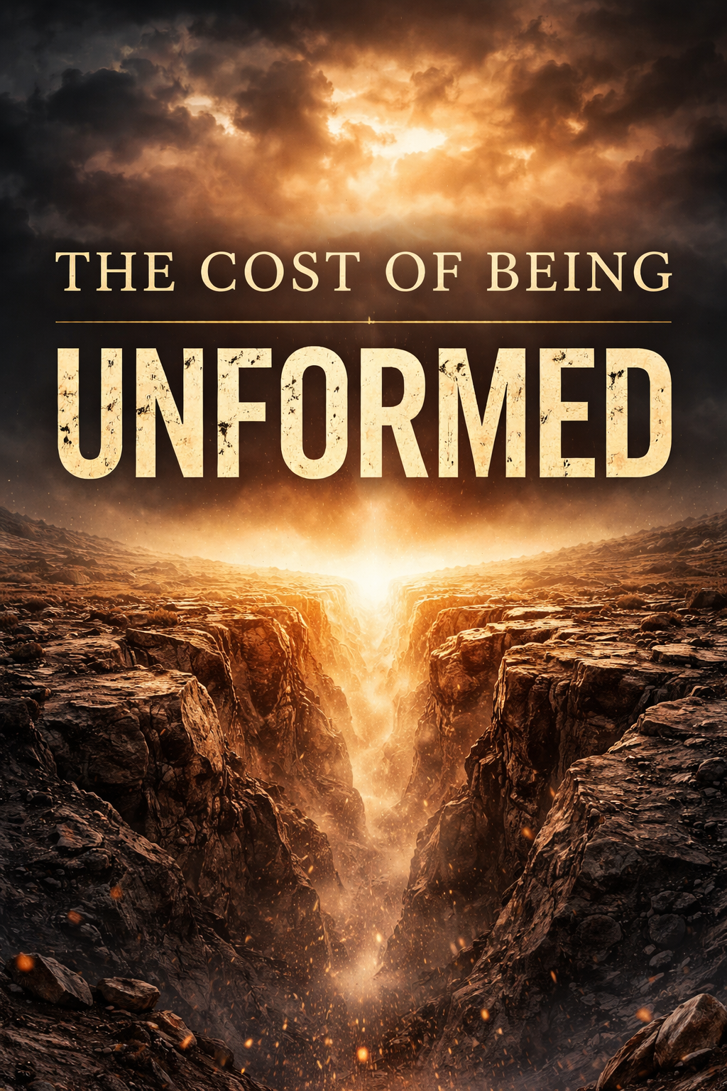 The Cost of Being Unformed