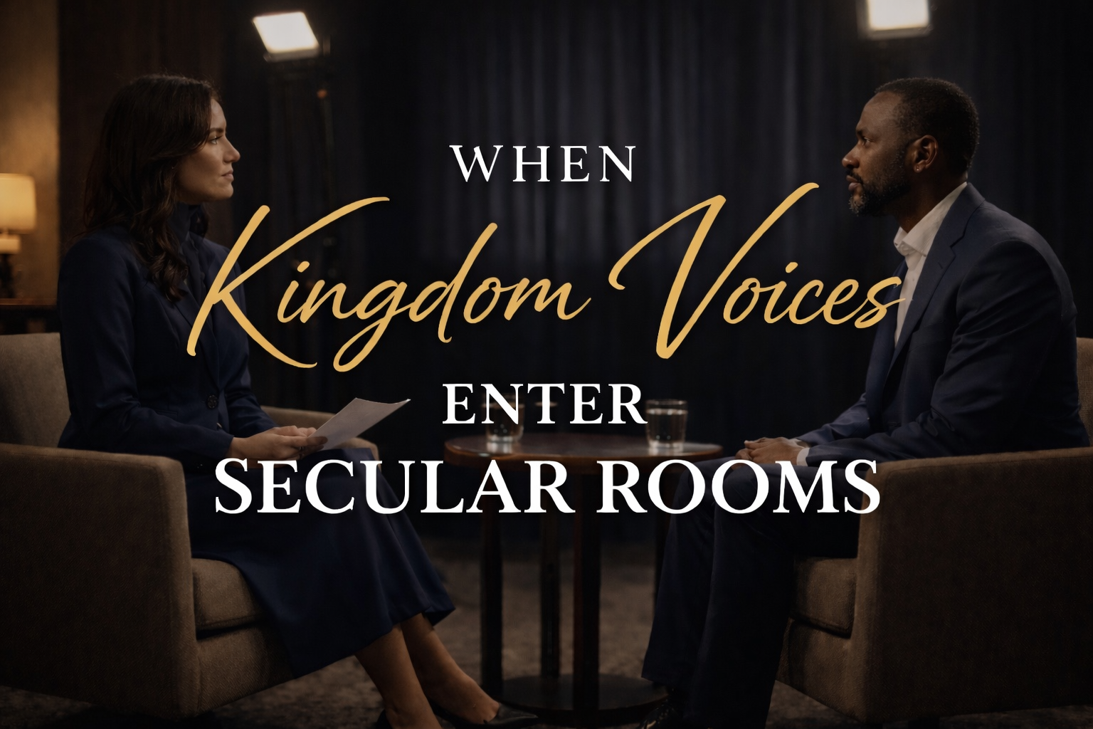 When Kingdom Voices Enter Secular Rooms