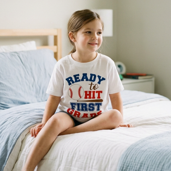Ready to Hit School Kids T-Shirt