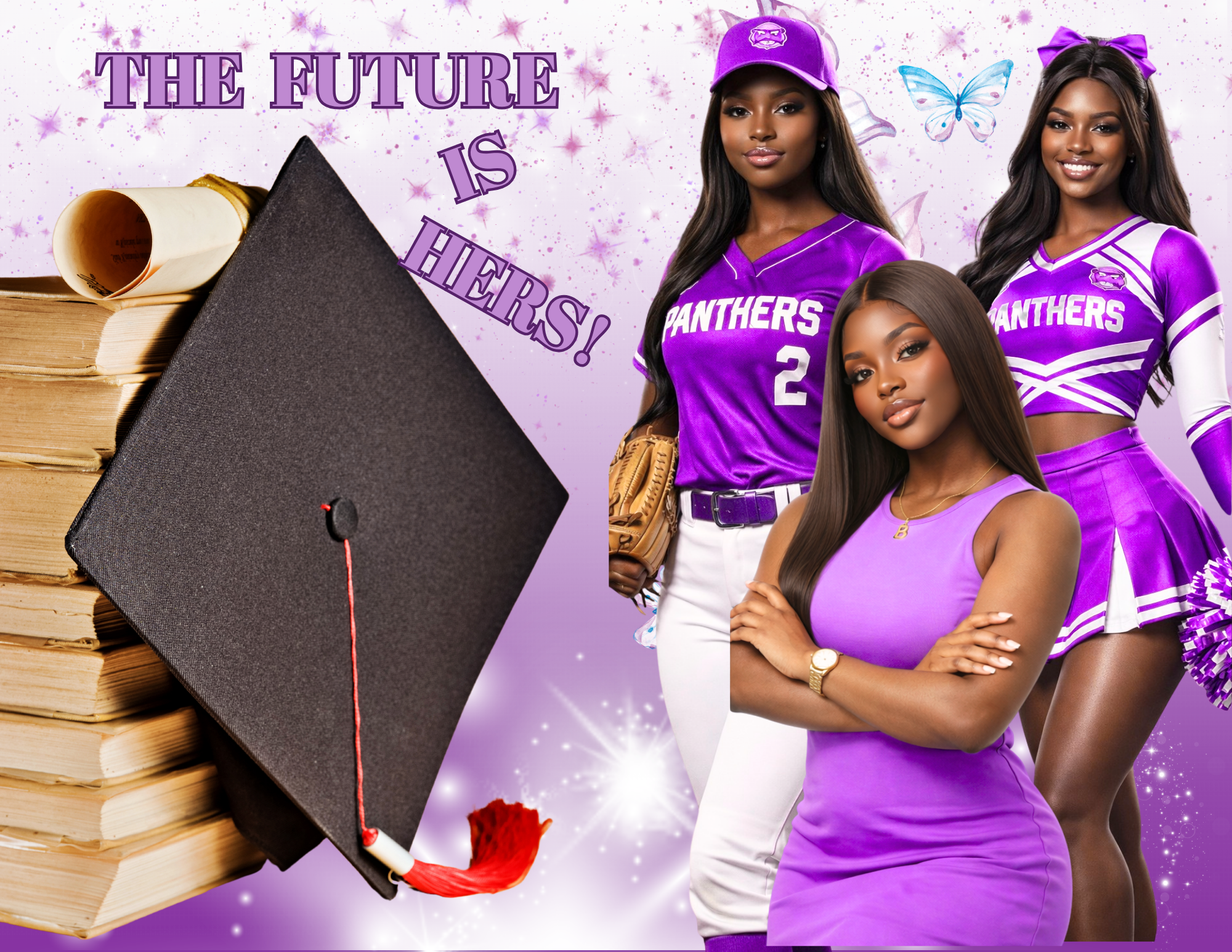 2026 Graduate Game Booklet Keepsake Purple