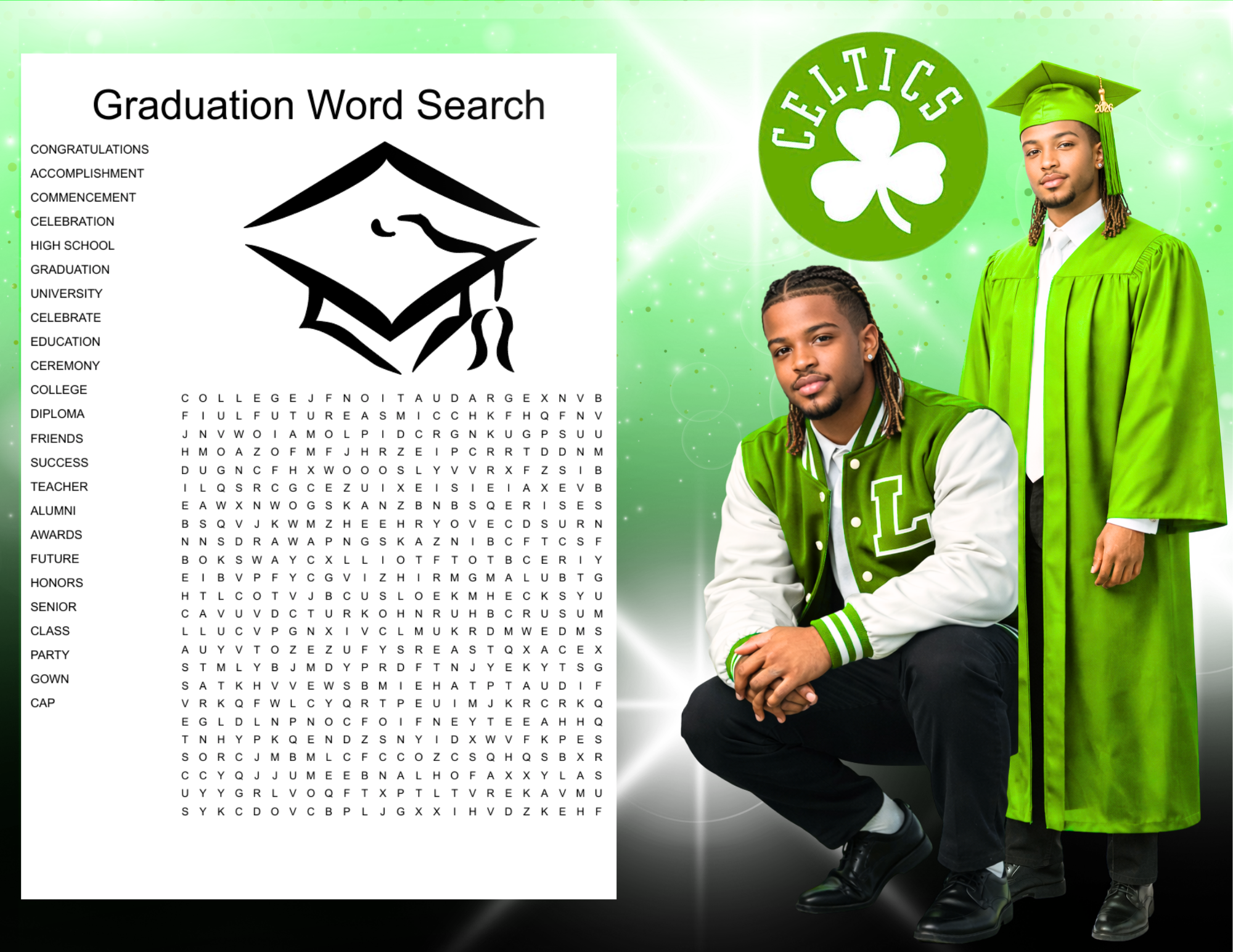 2026 Graduate Game Booklet Keepsake
