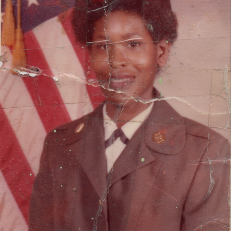 damaged military photo restoration