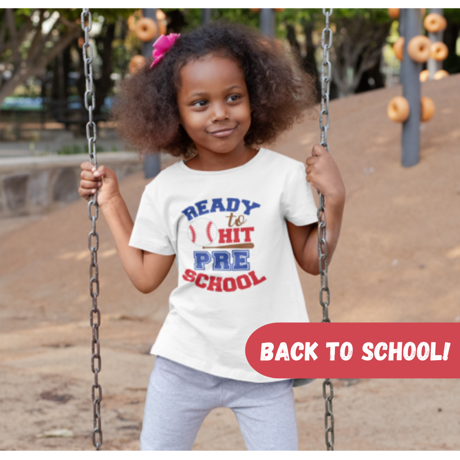 Ready to Hit School Kids T-Shirt