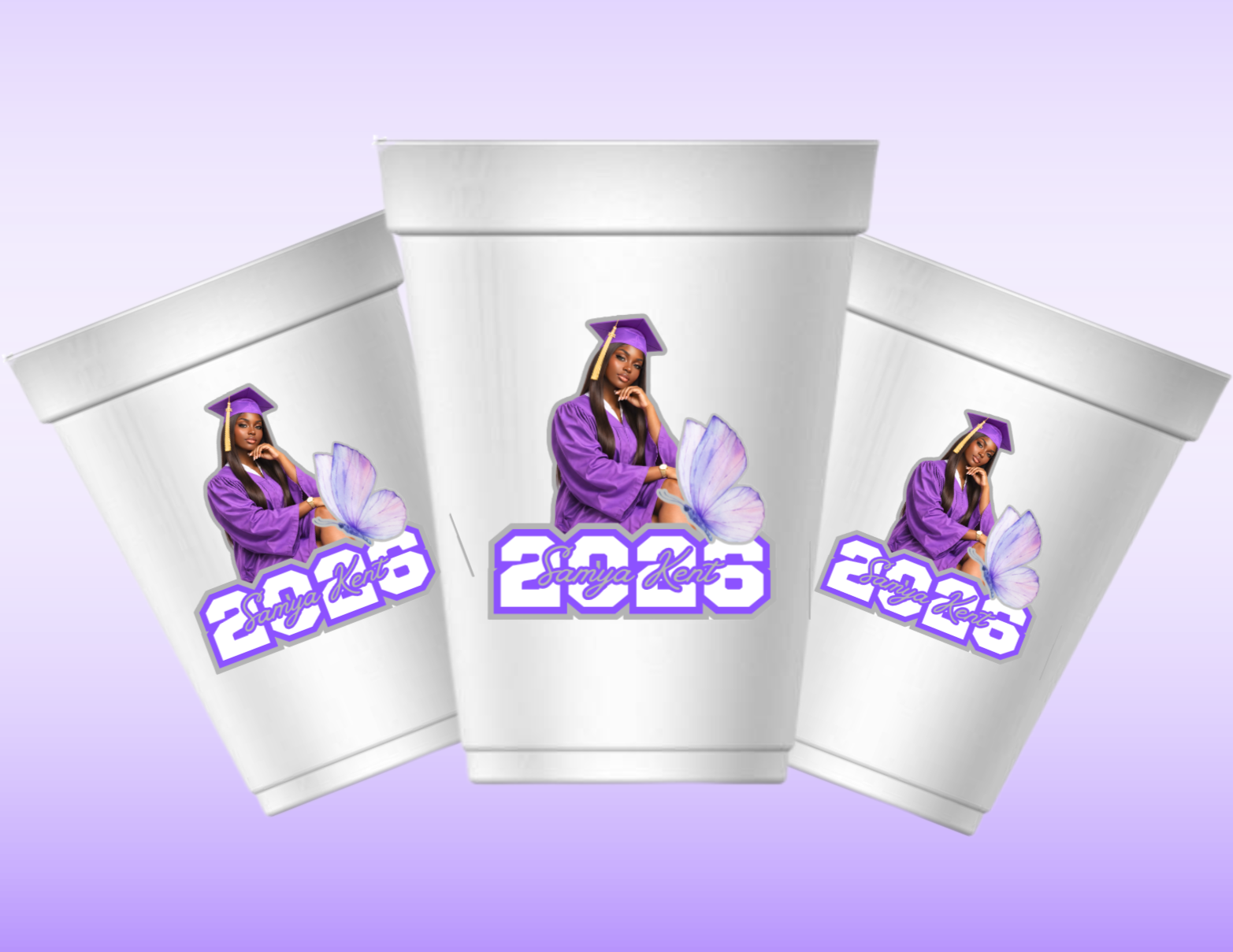 Stadium 16 oz Plastic Graduation Cups (5 qty)