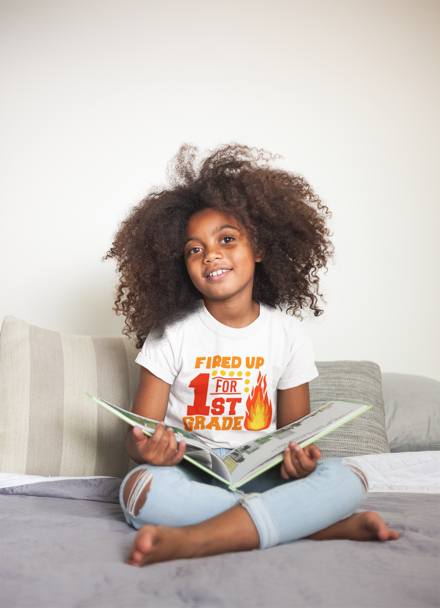 Fired Up for School Grade T-Shirt