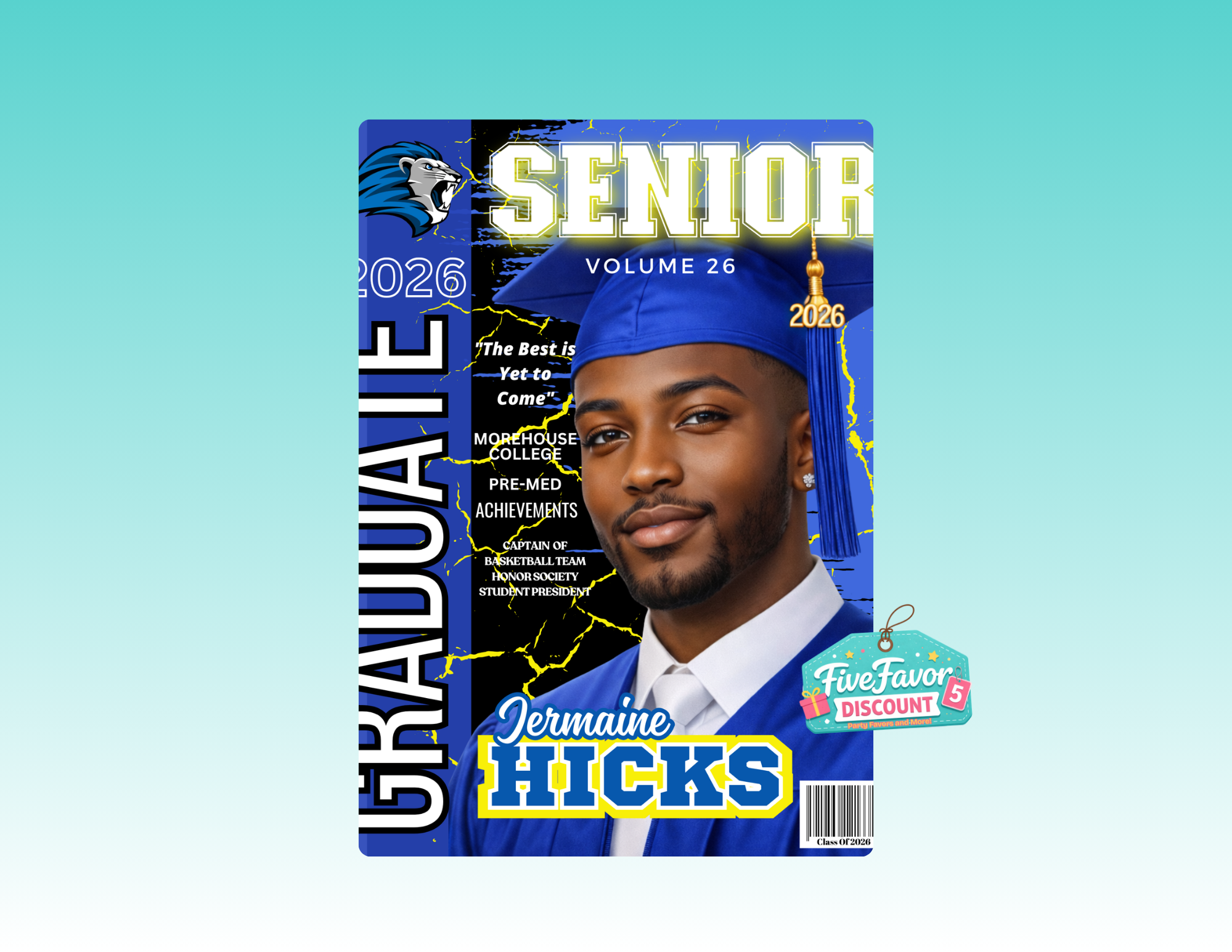 Class of 2026 Magazine Cover Flyer (5 qty)