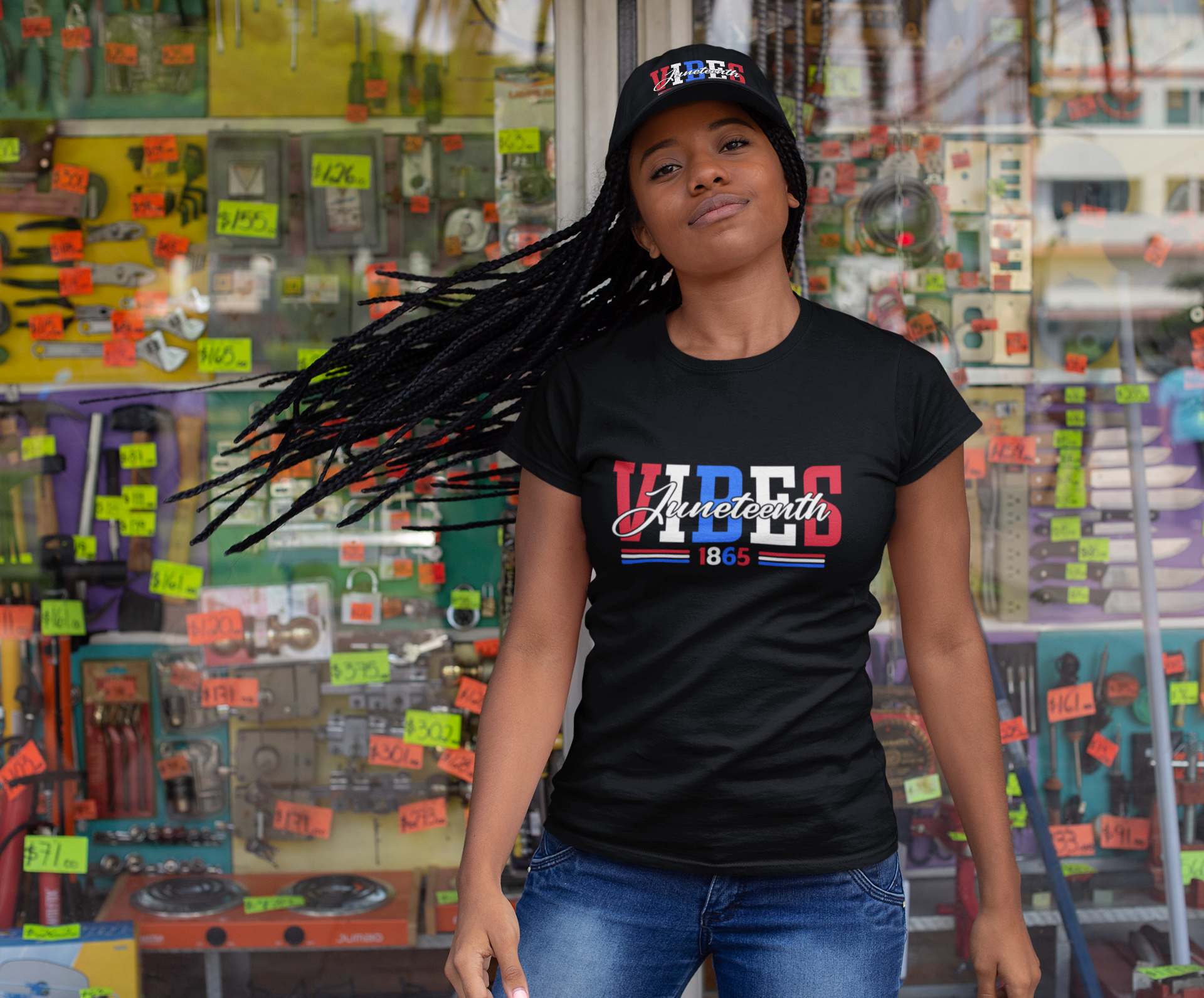 VIBES Juneteenth 1865 T-shirt Women's